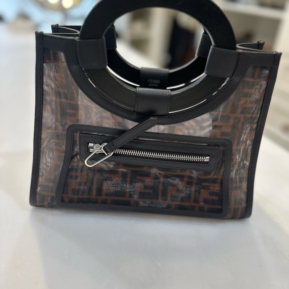 Fendi Black and Brown Women's Bag